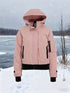Damen Daunenjacke mit Kapuze – kurzer Stil & Windschutz